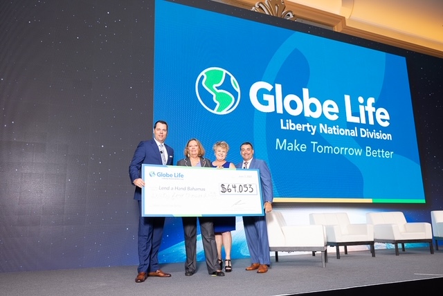 Globe-Life-Liberty-National-Division-leadership-celebrate-their-donation-of-$66,036-with-Lend-a-Hand-Bahamas.jpg Globe-Life-Liberty-National-Division-leadership-celebrate-their-donation-of-$66,036-with-Lend-a-Hand-Bahamas.jpg